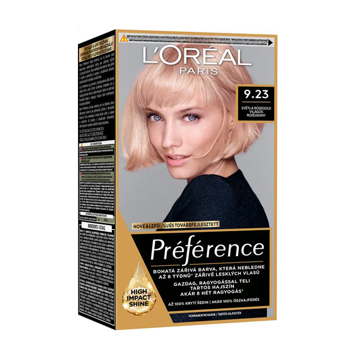 

Стійка фарба для волосся L'Oreal Paris Preference 9.23, 174 мл