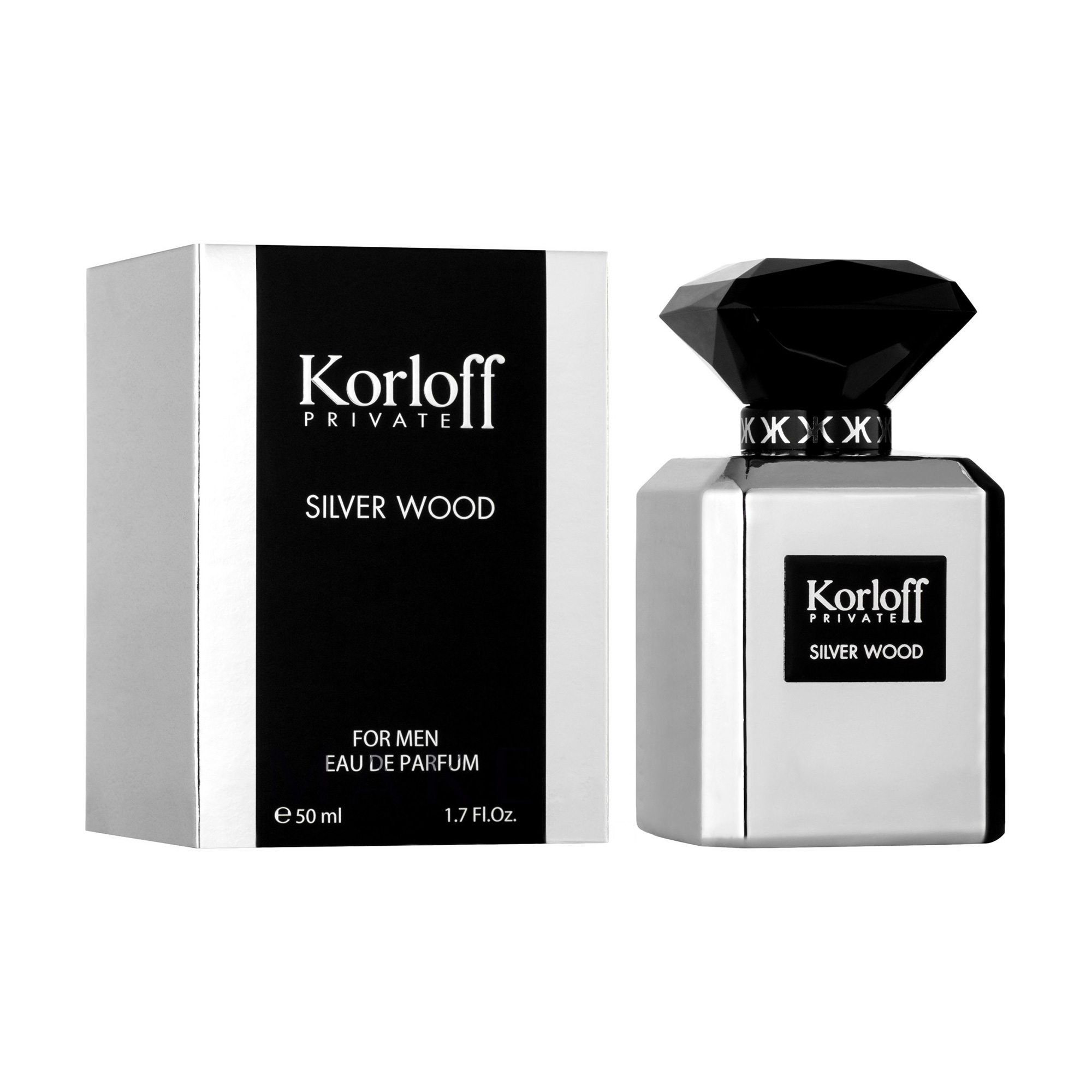 

Парфумована вода Korloff Paris Private Silver Wood унісекс 50мл