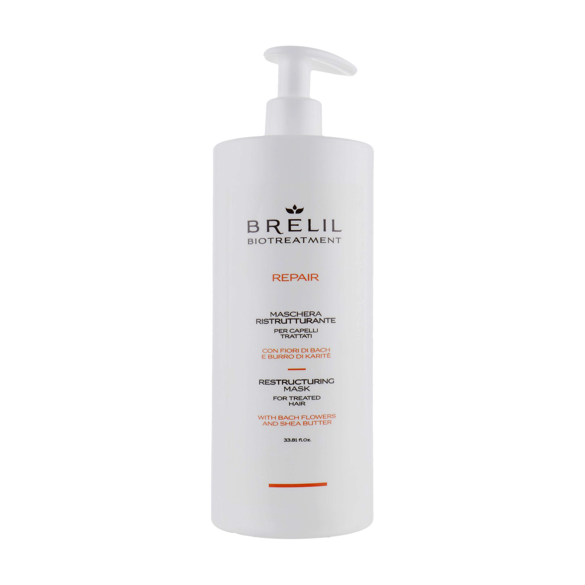 

Маска Brelil Bio Treatment Repair Mask для відновлення структури волосся, 1 л