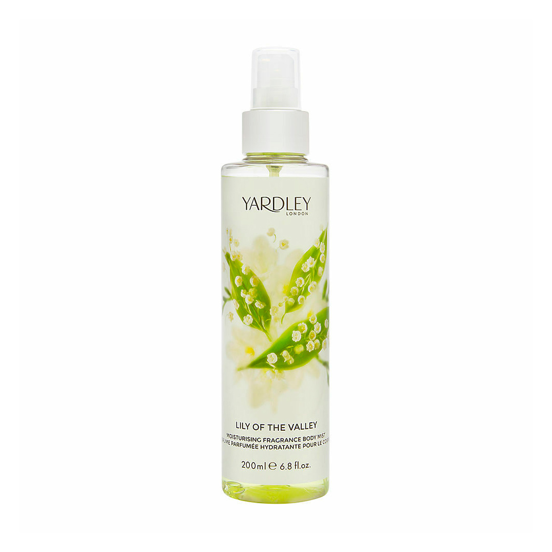 

Парфумований спрей для тіла Yardley Lily of the Valley Moisturising Fragrance Body Mist жіночий, 200 мл