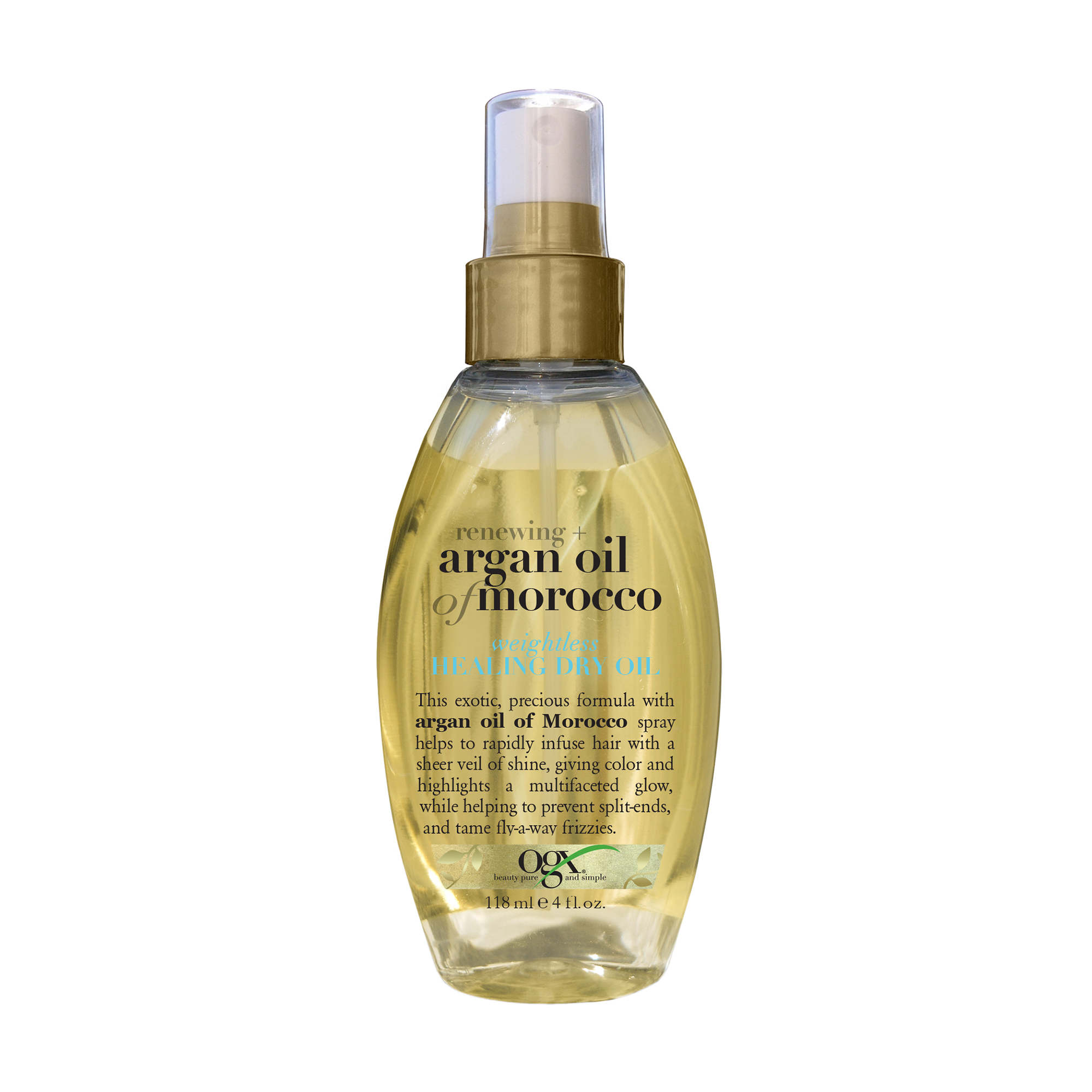 

Арганова олія-спрей OGX Renewing + Argan Oil of Morocco Weightless Healing Dry Oil для відновлення волосся, 118 мл