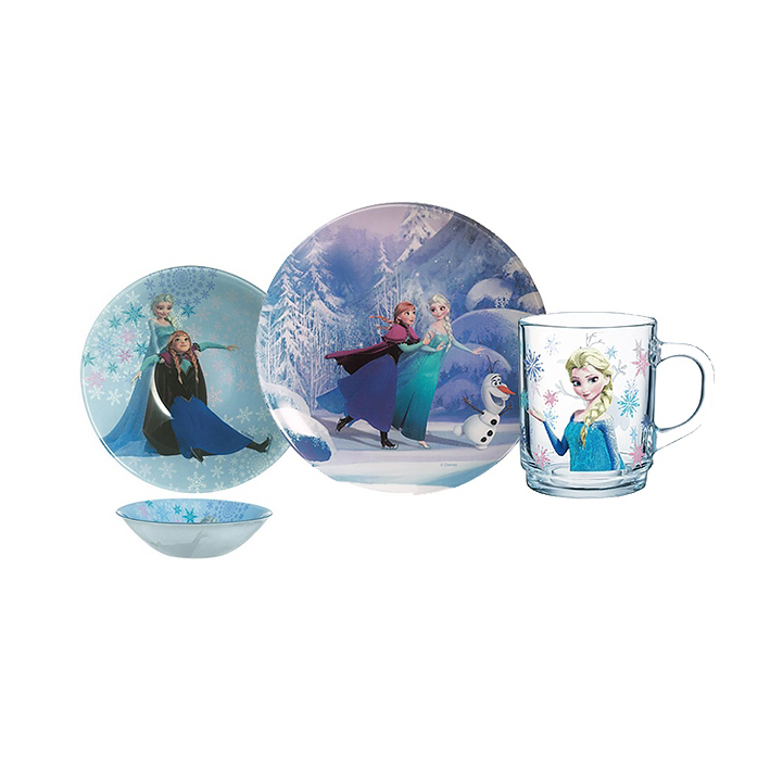 

Набір посуду дитяч. LUMINARC DISNEY DISNEY FROZEN,3пр,L0872