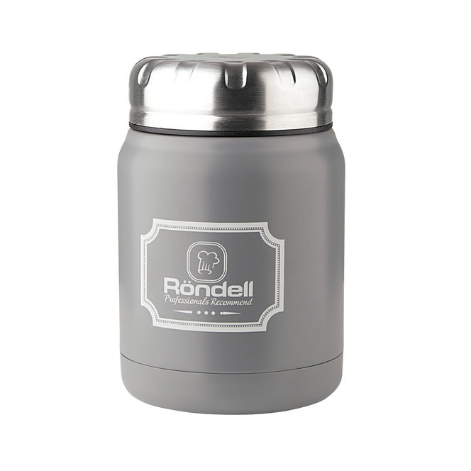 

Термос для їжі RONDELL Picnic Grey 0.5л,RDS-943