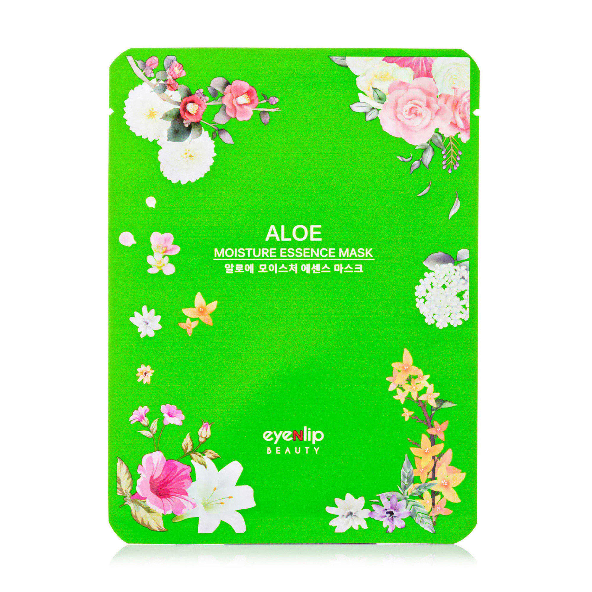 

Зволожувальна тканинна маска для обличчя Eyenlip Moisture Essence Mask Aloe з екстрактом алое, 25 мл