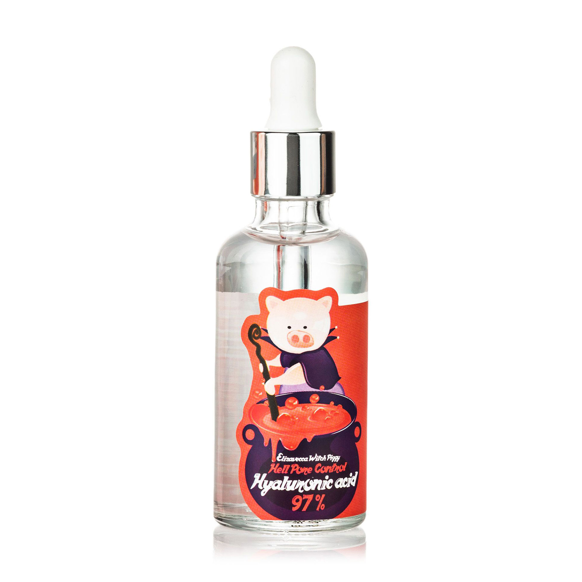 

Уцінка! Сироватка для обличчя Elizavecca Witch Piggy Hell Pore Control Hyaluronic Acid 97% з гіалуроновою кислотою, 50 мл