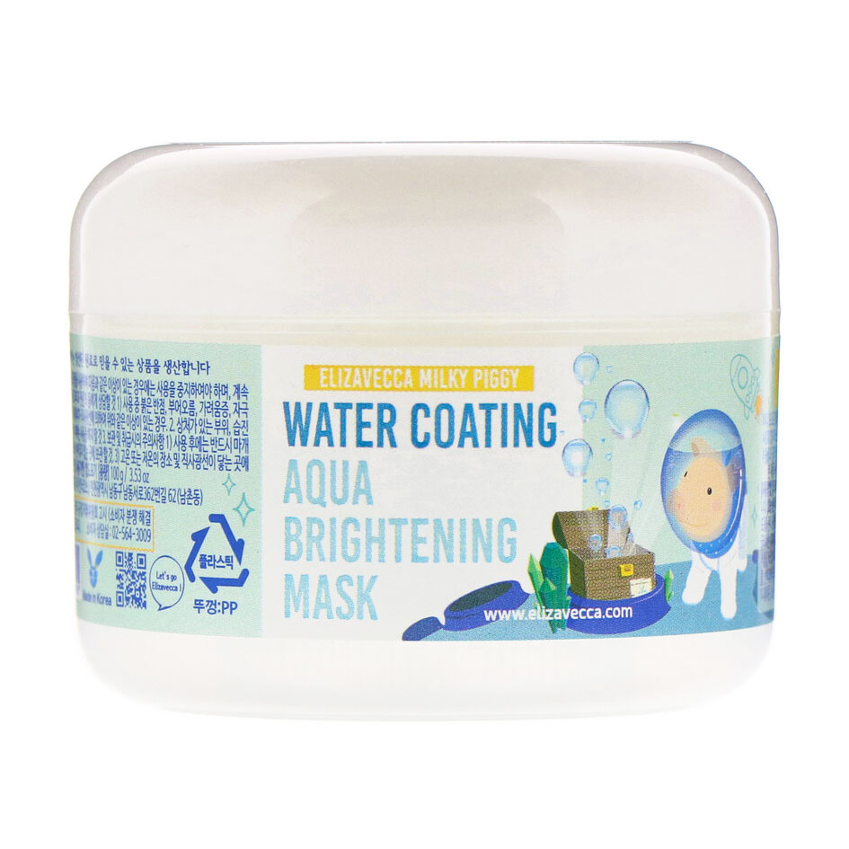 

Уцінка! Нічна зволожувальна маска для обличчя Elizavecca Milky Piggy Water Coating Aqua Brightening Mask, 100 мл