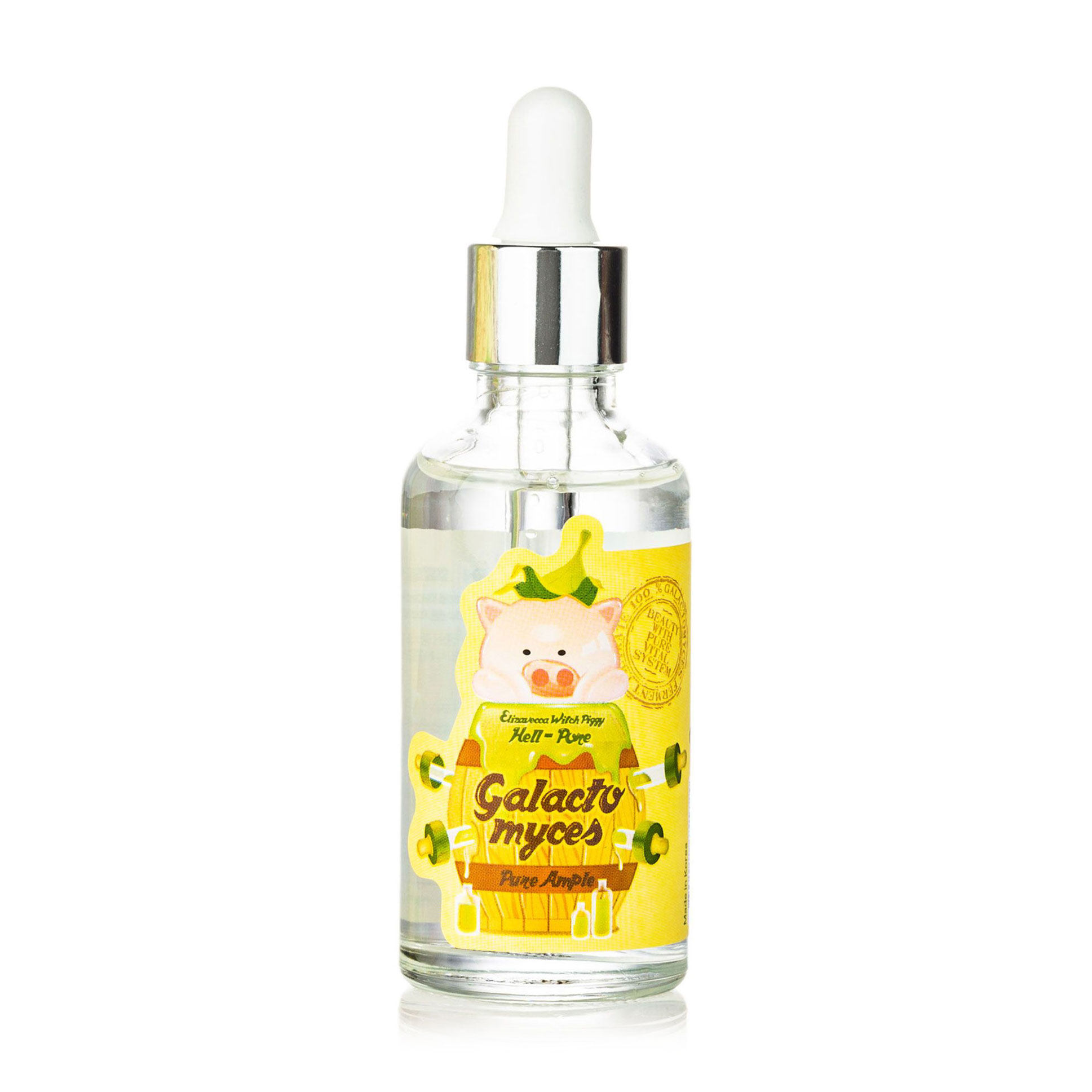 

Уцінка! Сироватка для обличчя Elizavecca Witch Piggy Hell-Pore Galactomyces Pure Ample з 100% ферментованим екстрактом галактомісісу, 50 мл