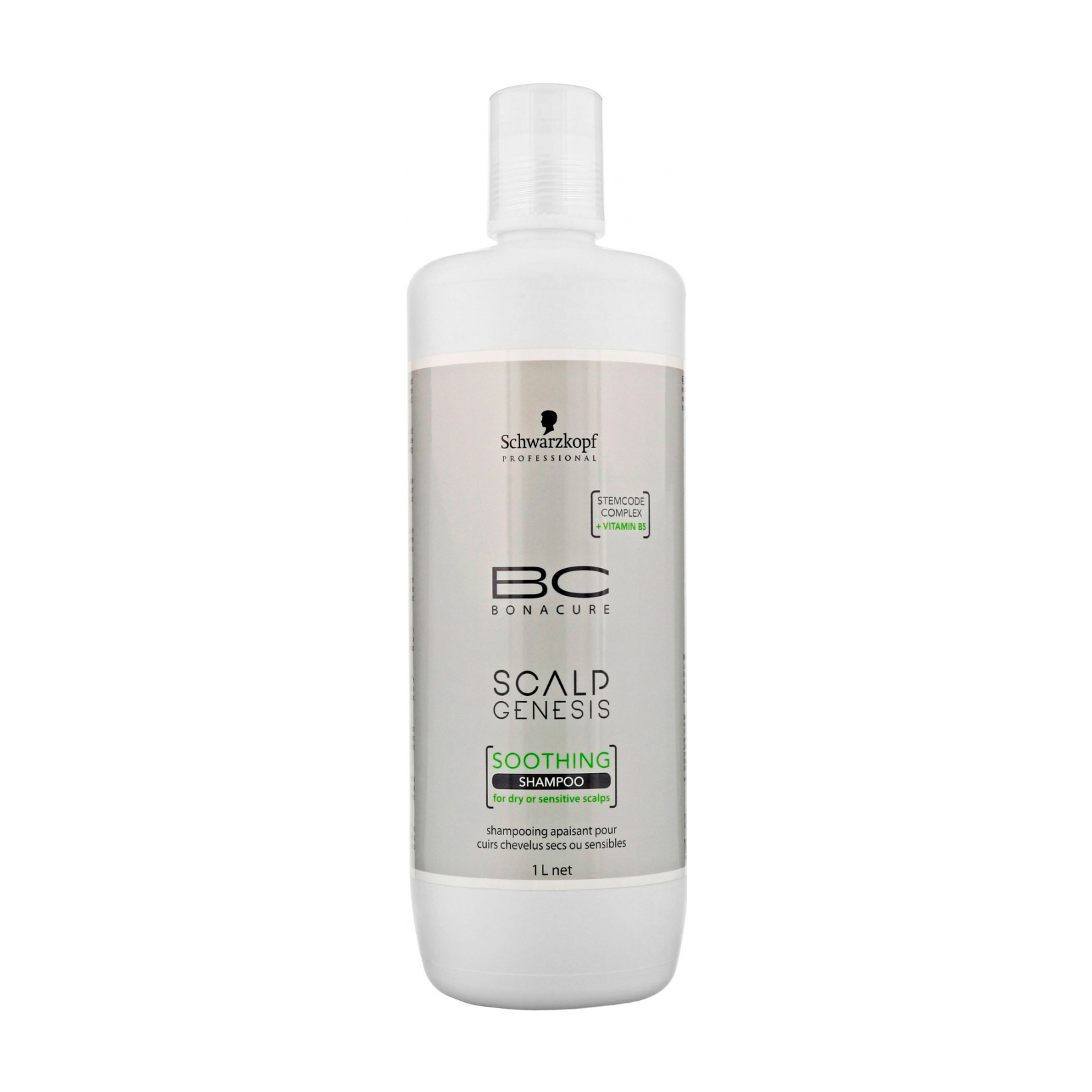 

Уцінка! Заспокійливий шампунь Schwarzkopf Professional BC Bonacure Scalp Genesis Soothing Shampoo для сухої та чутливої шкіри голови, 1 л