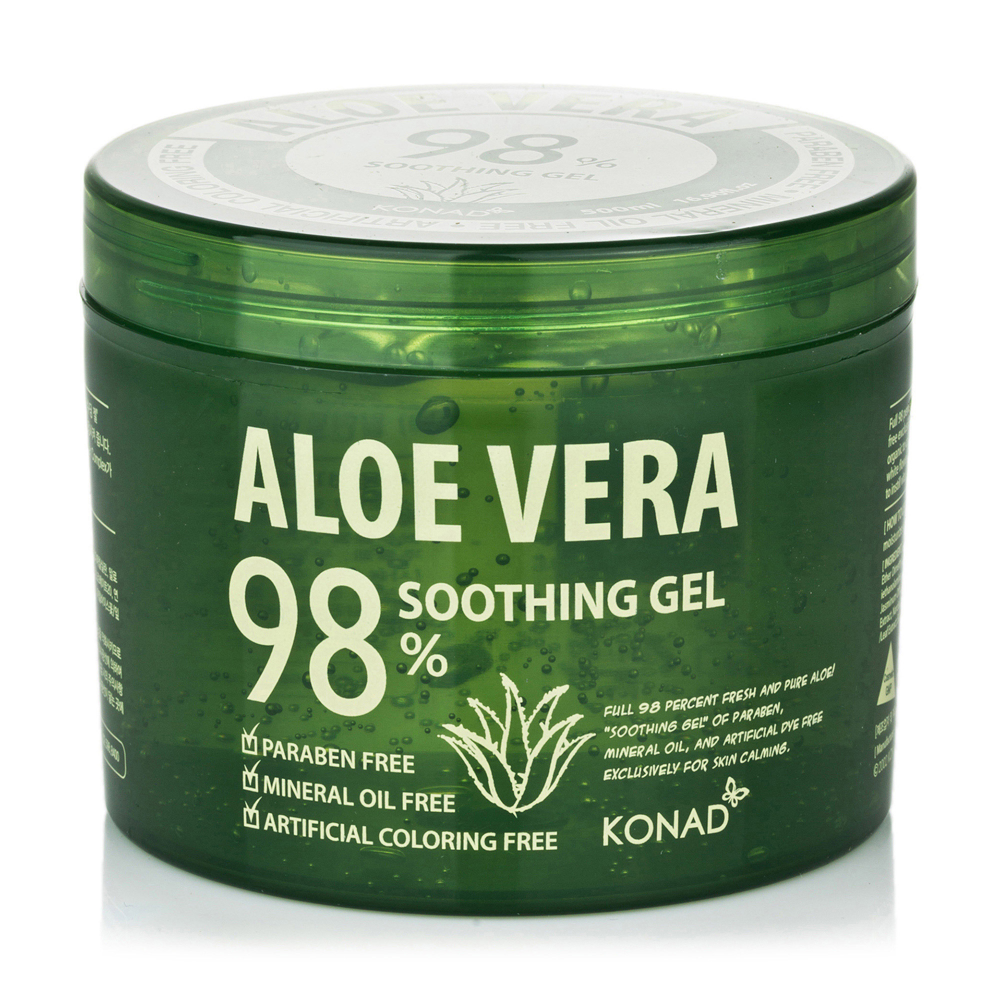 

Зволожувальний гель алое вера Konad Aloe Vera 98% Smoothing Gel, 500 мл