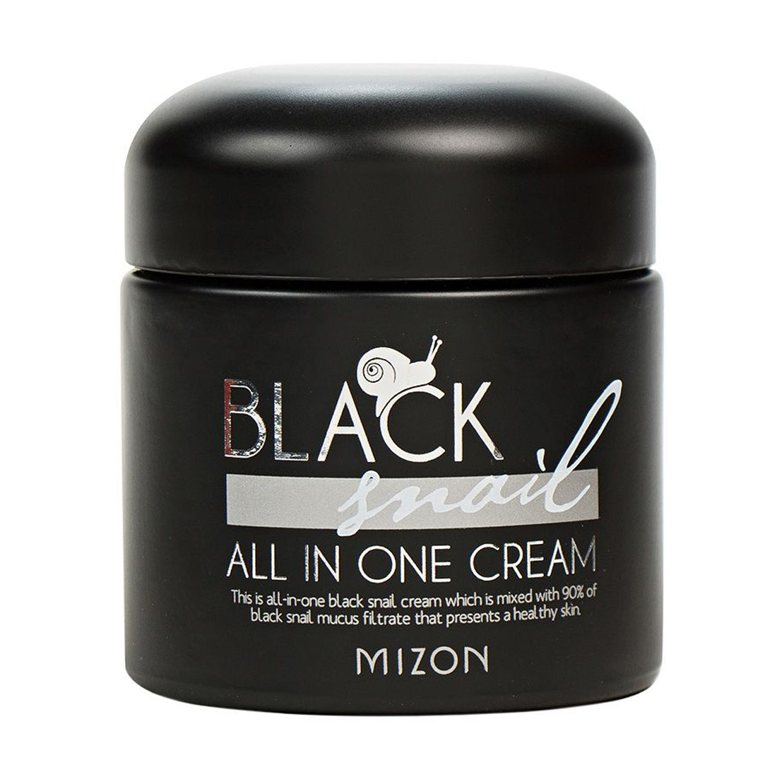 Крем для обличчя Mizon Black Snail All In One Cream з фільтратом слизу чорного равлика, 75 мл
