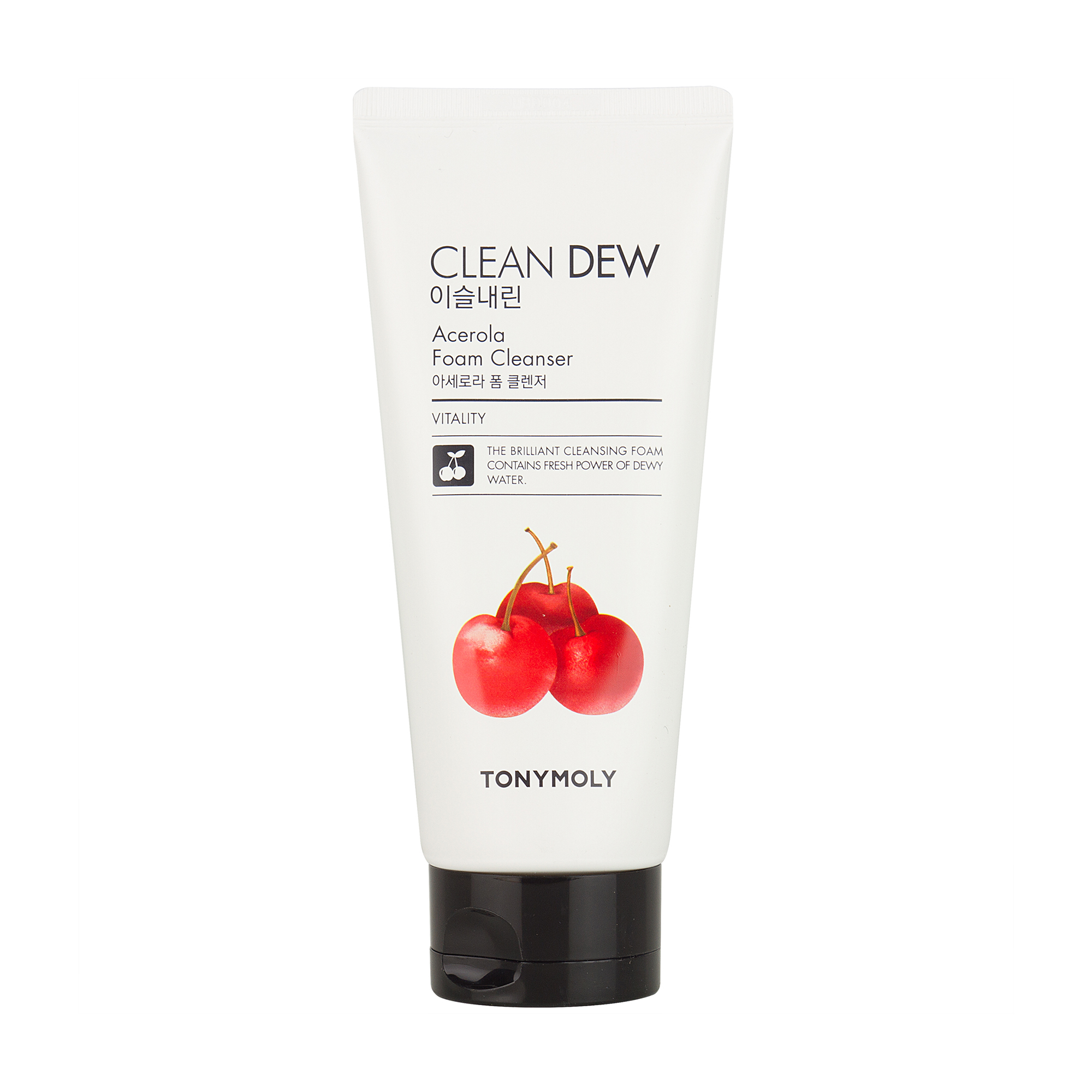 

Очищувальна пінка для вмивання Tony Moly Tony Moly Clean Dew Acerola Foam Cleanser Ацерола, 180 мл