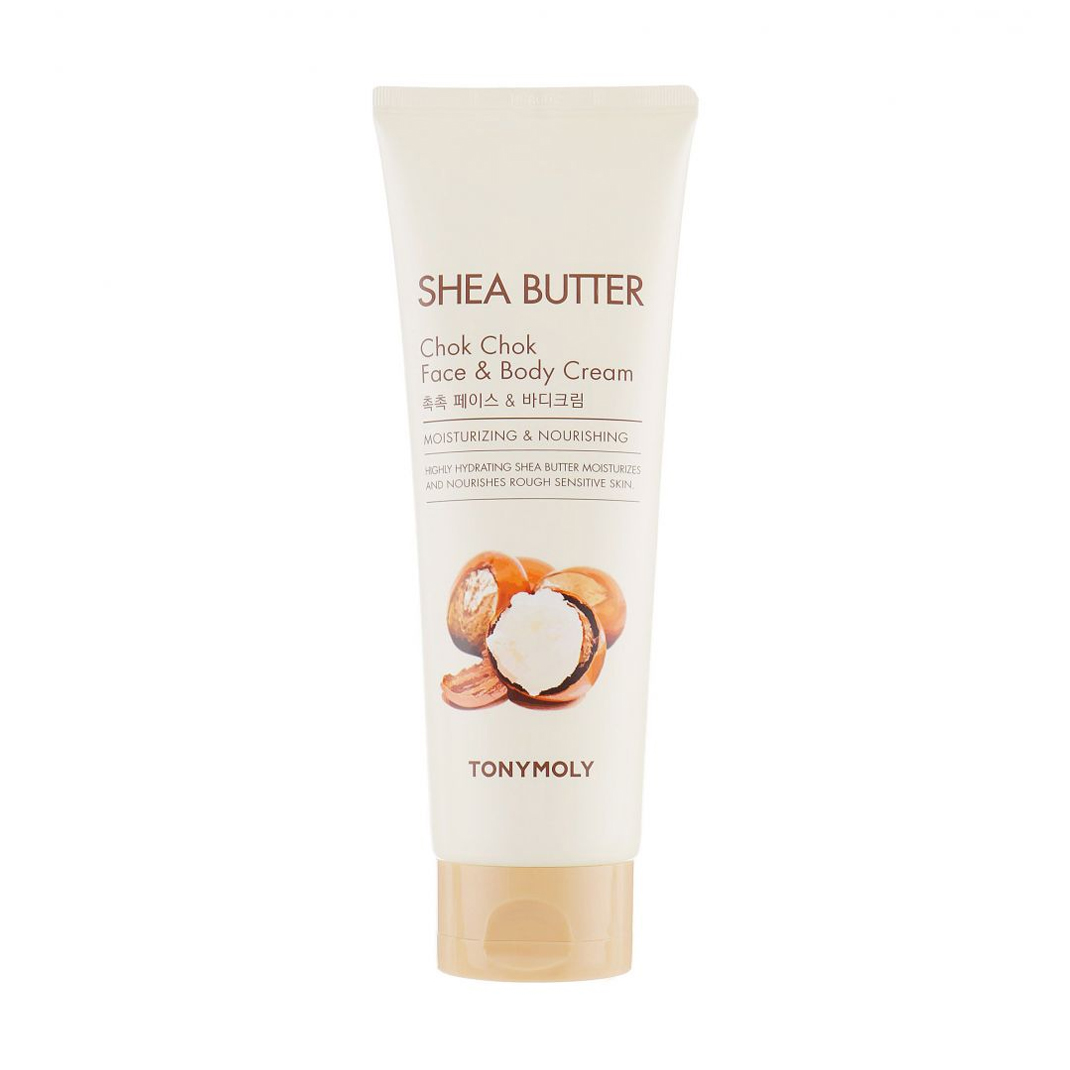 

Живильний крем для обличчя та тіла Tony Moly Shea Butter Chok Chok Face & Body Cream, 250 мл