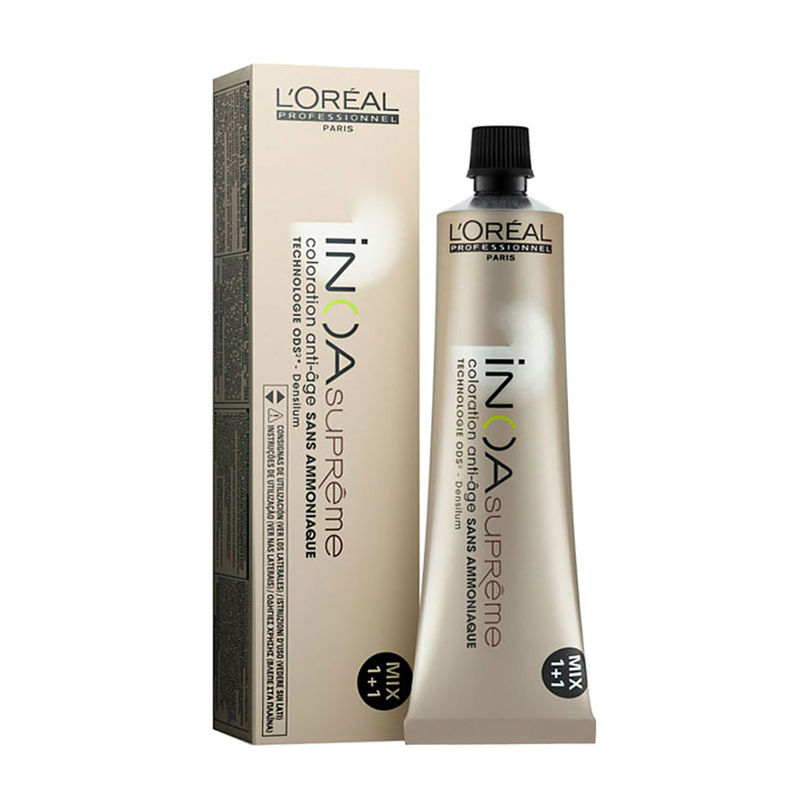 

Антивікова безаміачна фарба для волосся L'Oreal Professionnel INOA Supreme Mix 1+1, 8.13 Golden Ashes, 60 мл