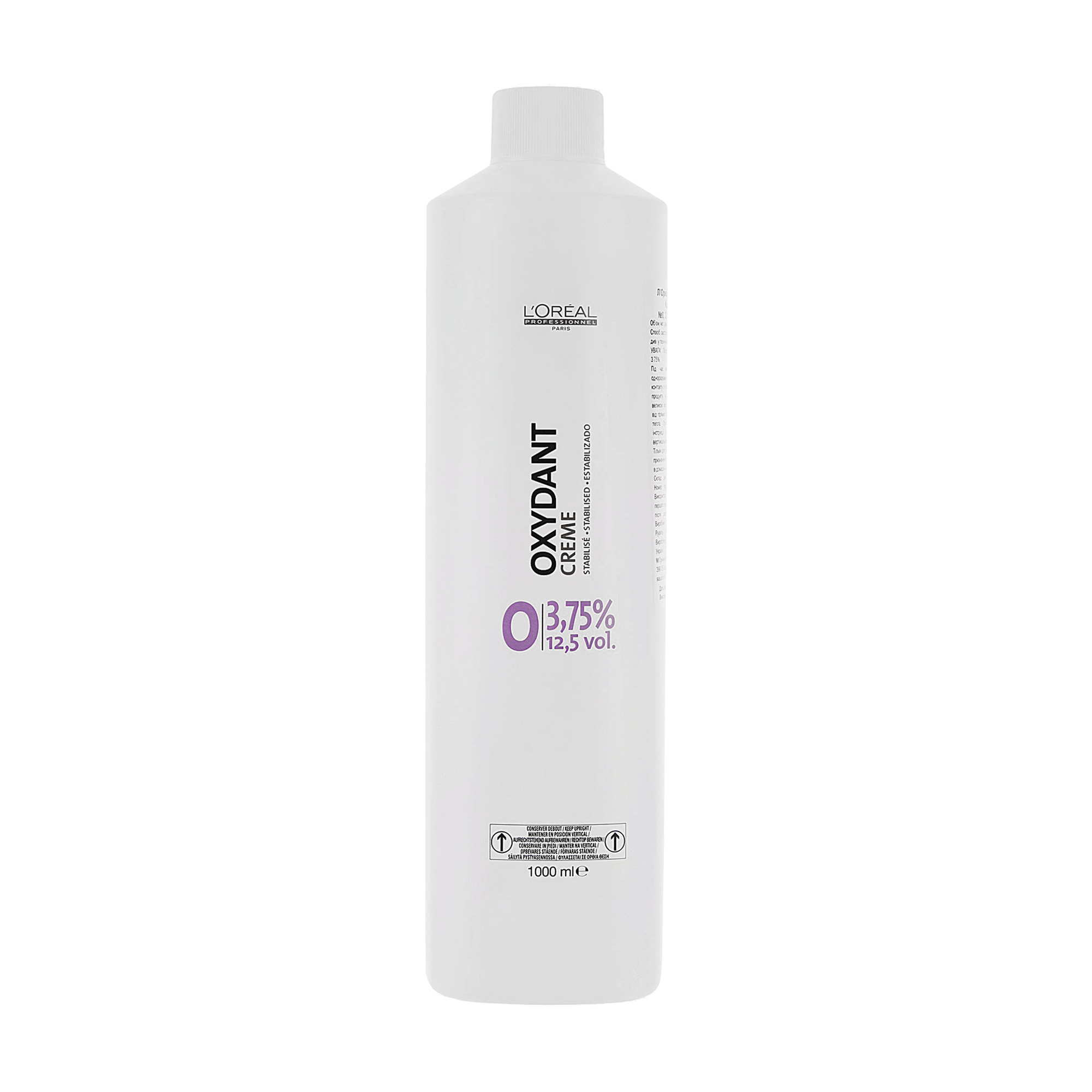 

Крем-окислювач L'Oreal Professionnel Oxydant Creme 0, 3.75% (12.5 vol), 1 л