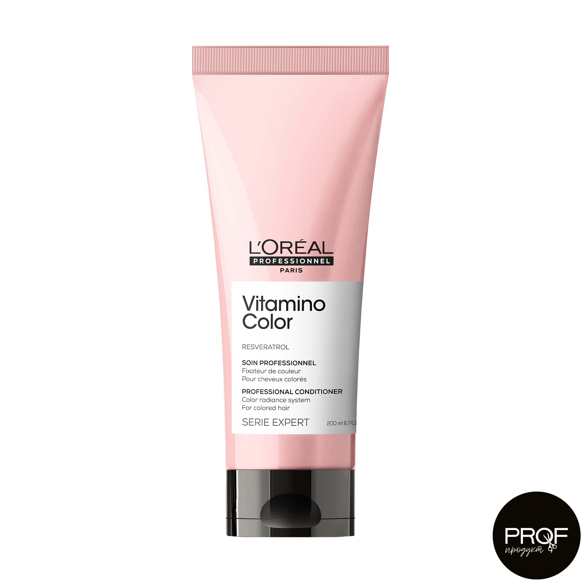 

Уцінка! Кондиціонер L'Oreal Professionnel Serie Expert Vitamino Color Resveratrol Conditioner для захисту та збереження кольору фарбованого волосся, 200 мл
