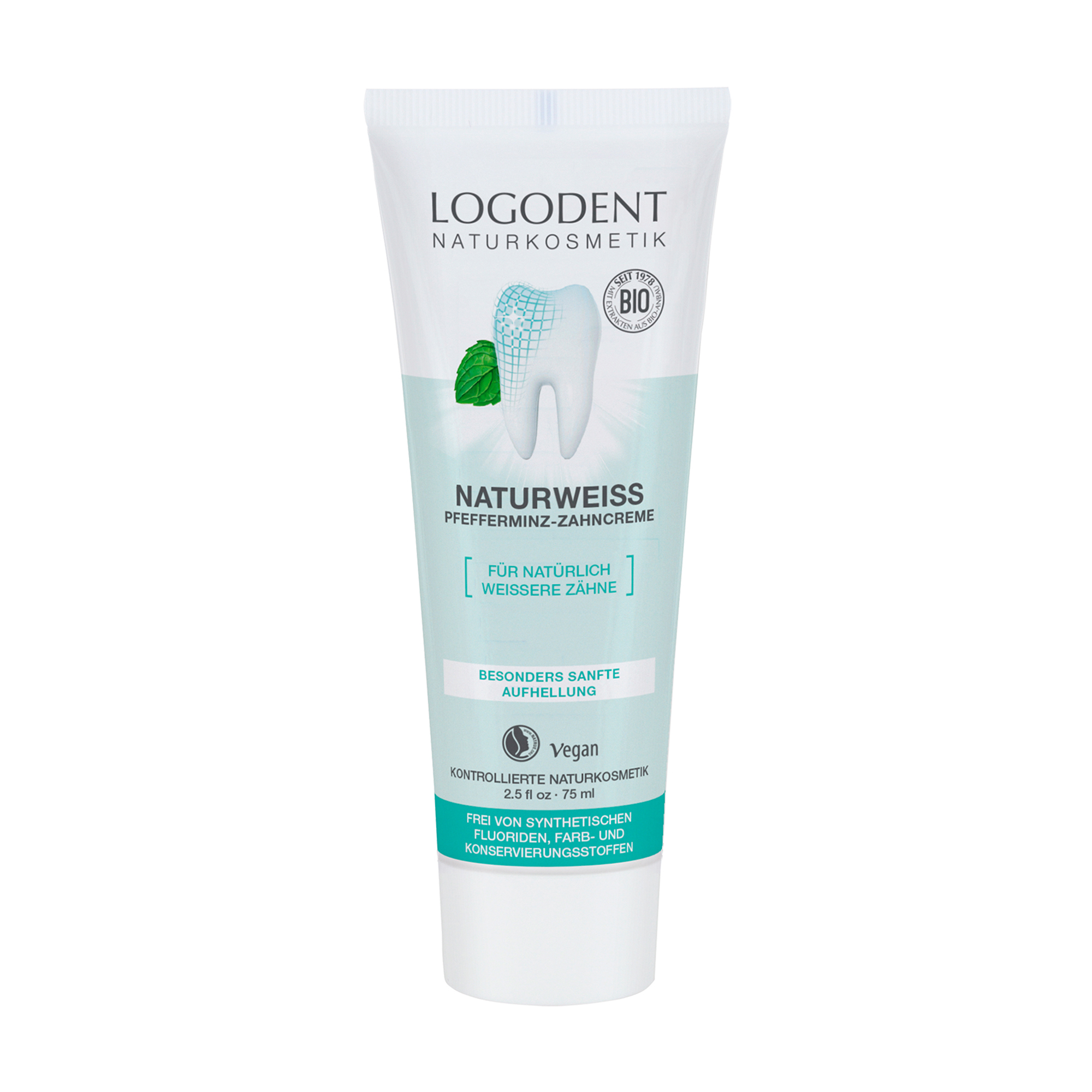 

Уцінка! Відбілювальна зубна біо-паста Logodent, 75 мл