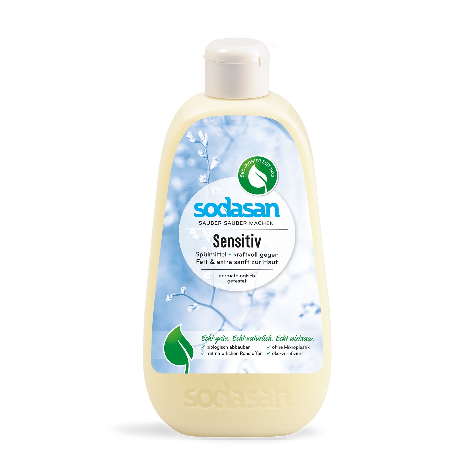 

Засіб для миття посуду Sodasan Sensitive для чутливої шкіри, 500 мл