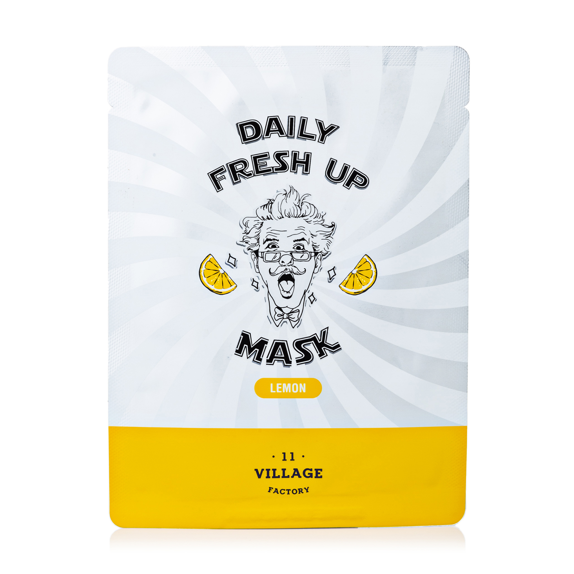 

Уцінка! Тканинна маска для обличчя Village 11 Factory Daily Fresh Up Mask Lemon з екстрактом лимона, 20 г