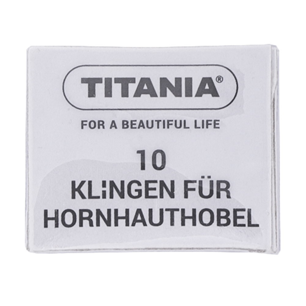 

Уцінка! Набір лезів педикюрних Titania, 10 шт (3100)