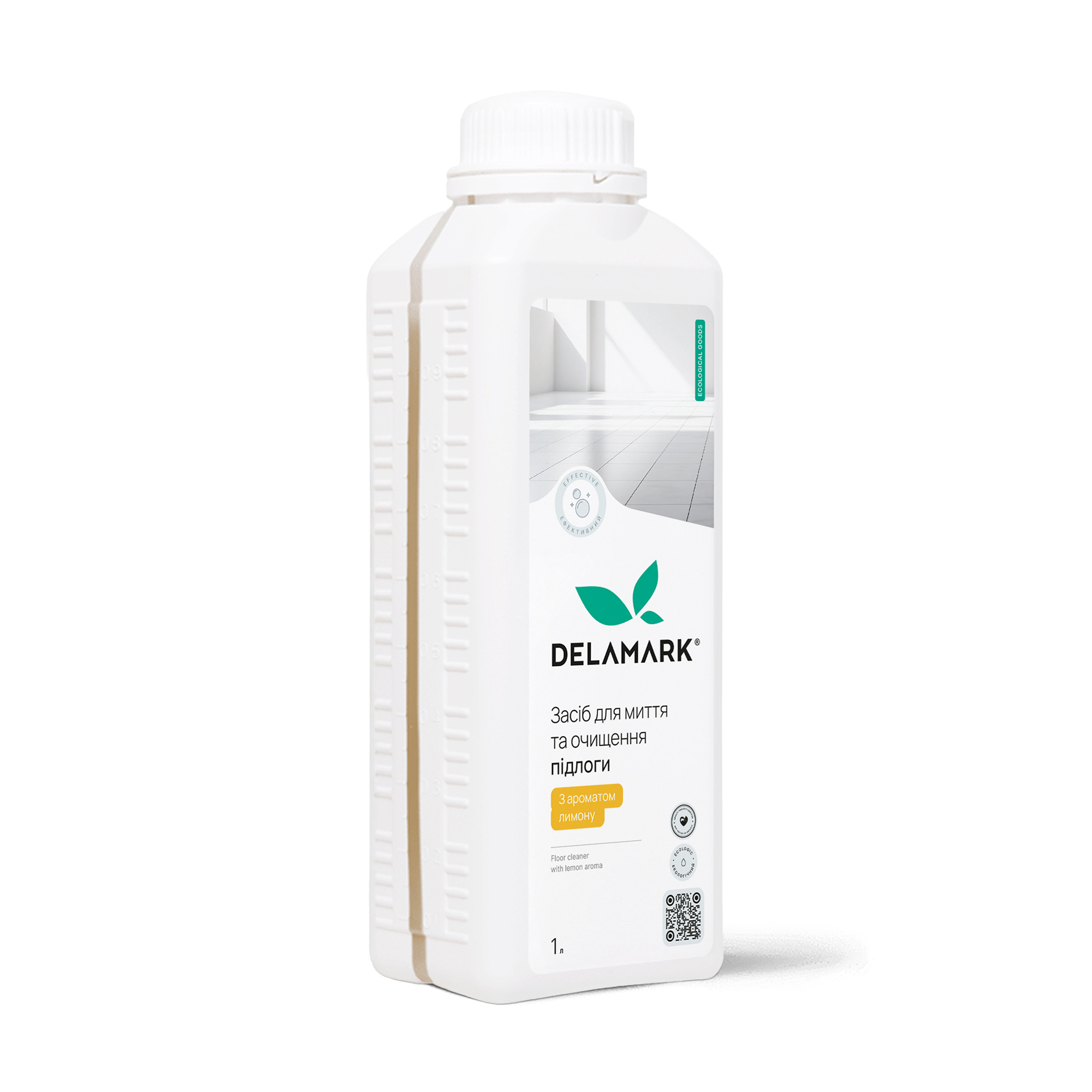 

Засіб для миття та очищення підлоги Delamark з ароматом лимона, 1 л