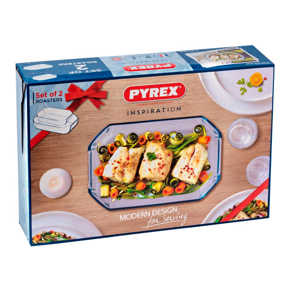 

Набір форм PYREX Inspiration,2шт,33*22, 20*30см,913S037