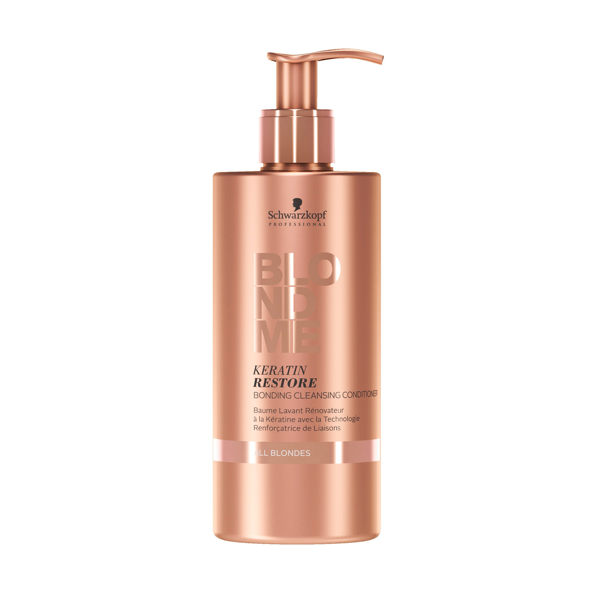 

Бондінг-кондиционер Schwarzkopf Professional Blond Me Keratin Restore Bonding Cleansing для ко-вошінга, 500 мл