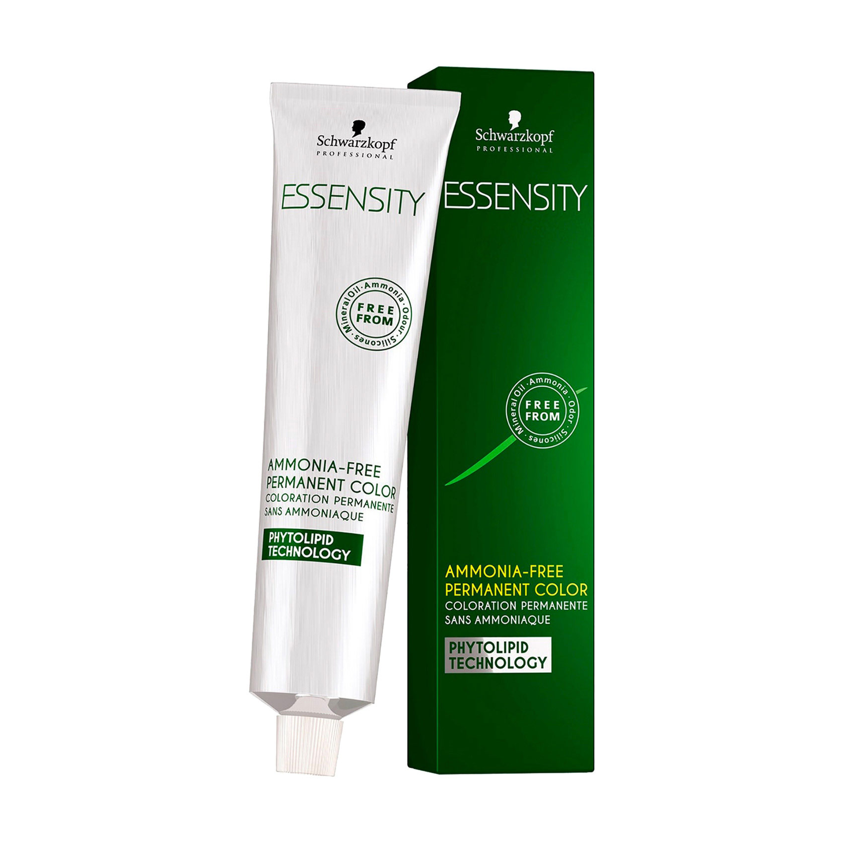 

Безаміачний перманентний барвник Schwarzkopf Professional Essensity Permanent Colour 1-0 Чорний натуральний, 60 мл