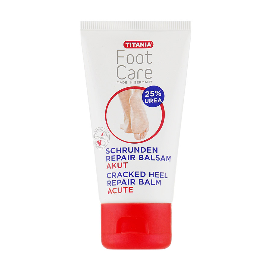 Акція на Захисний бальзам для ніг Titania Foot Care Cracked Heel Repair Balm, 50 мл від Eva