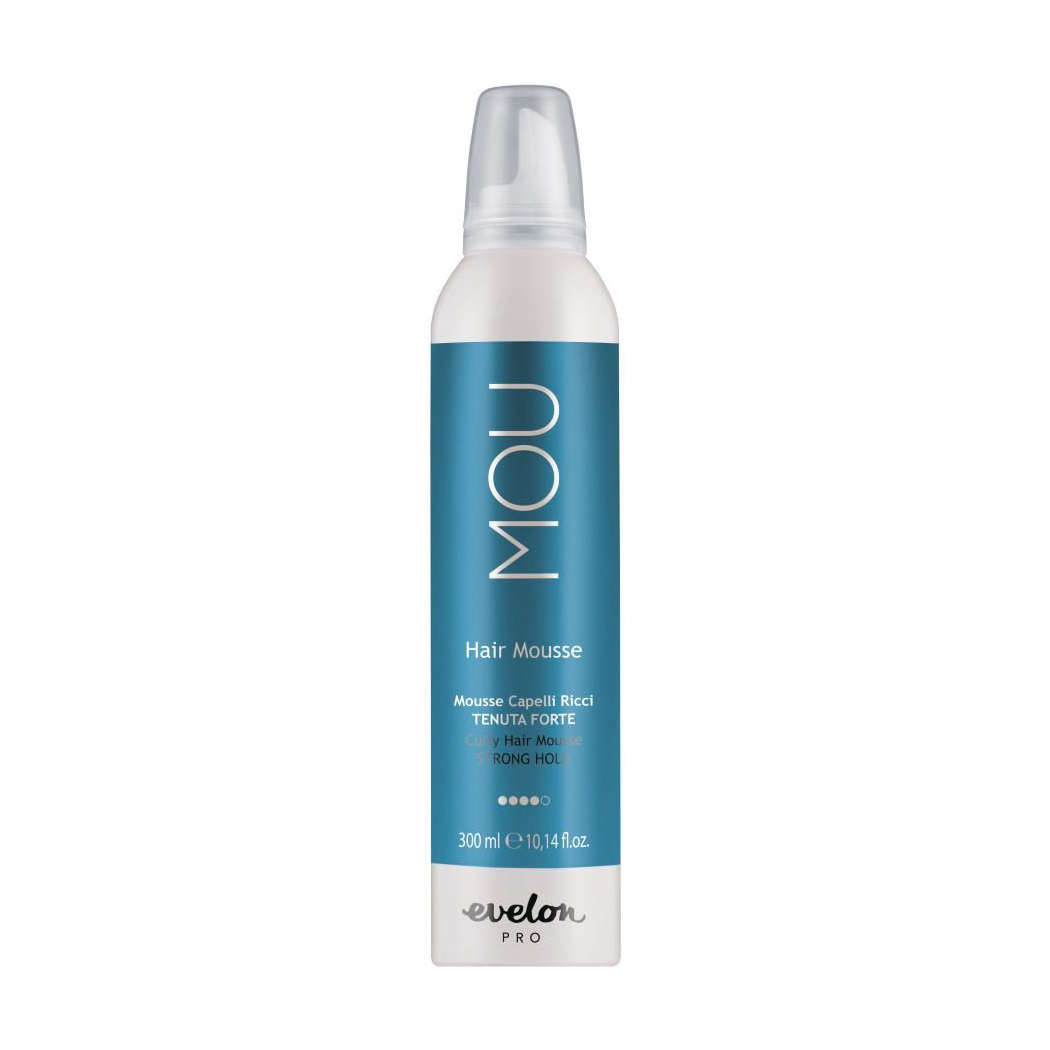 

Мус для кучерявого волосся Parisienne Evelon Pro Mou Curly Hair Mousse Strong Hold, 300 мл