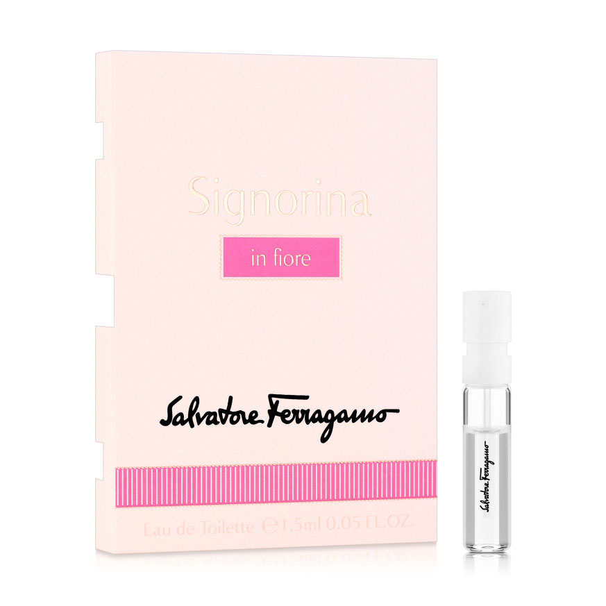 

Ferragamo Signorina In Fiorе Туалетна вода жіноча, 1.5 мл (пробник)