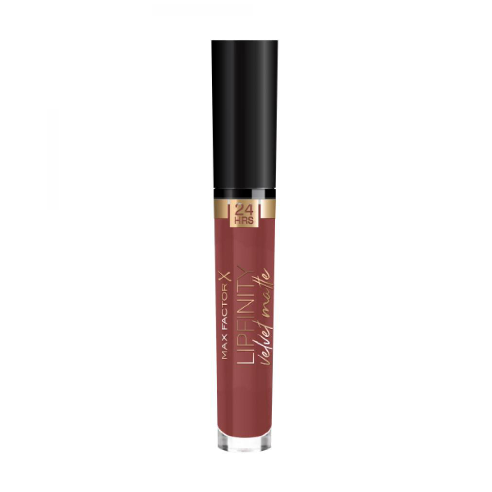 Рідка матова помада для губ Max Factor Lipfinity Velvet Matte Lipstick, 75 Puple Orchid, 3.5 мл