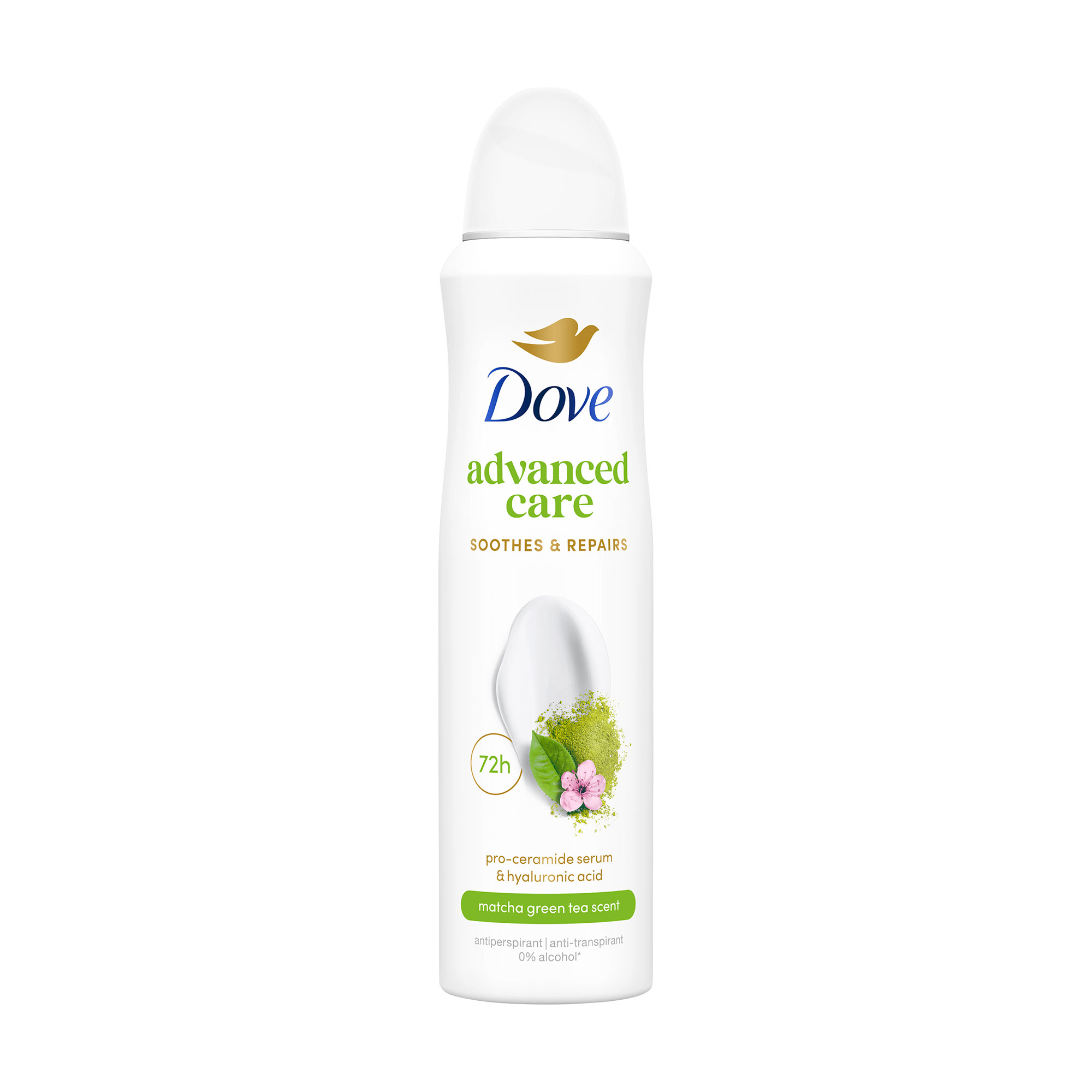 Антиперспірант-спрей Dove Advanced Care Matcha Green Tea & Sakura Blossom Scent жіночий, 150 мл