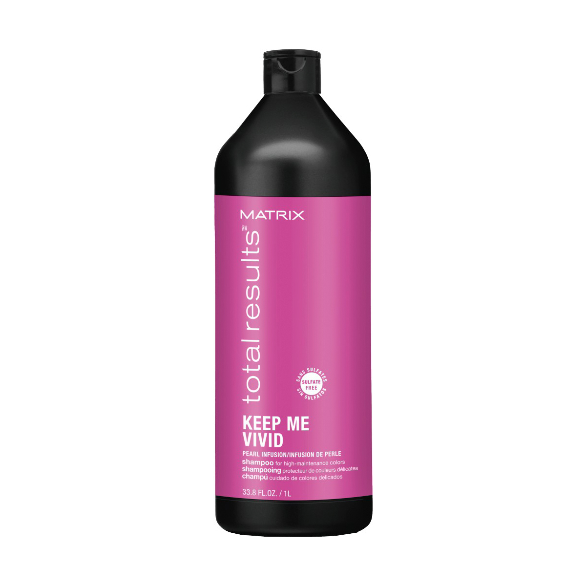 

Безсульфатний шампунь Matrix Total Results Keep Me Vivid Shampoo для яскравих відтінків фарбованого волосся, 1 л