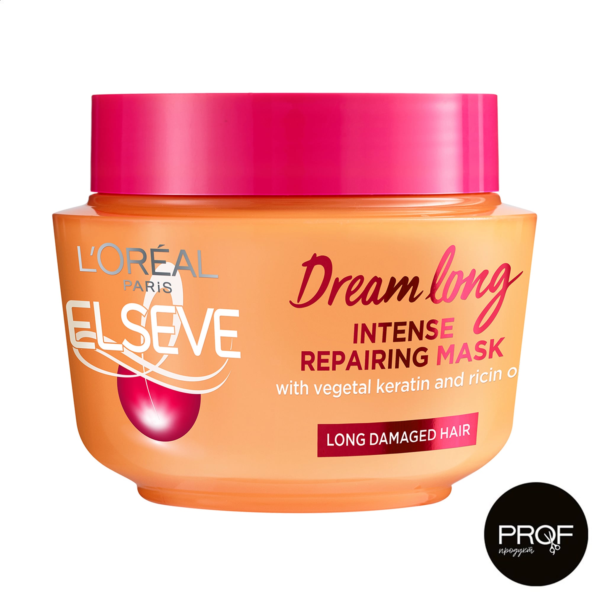

Маска L'Oreal Paris Elseve Dream Long для довгого пошкодженого волосся, 300 мл