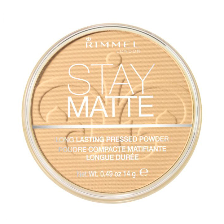 

Компактна пудра Rimmel Stay Matte Long Lasting Pressed Powder матувальна, 07 Mohair, 14 г