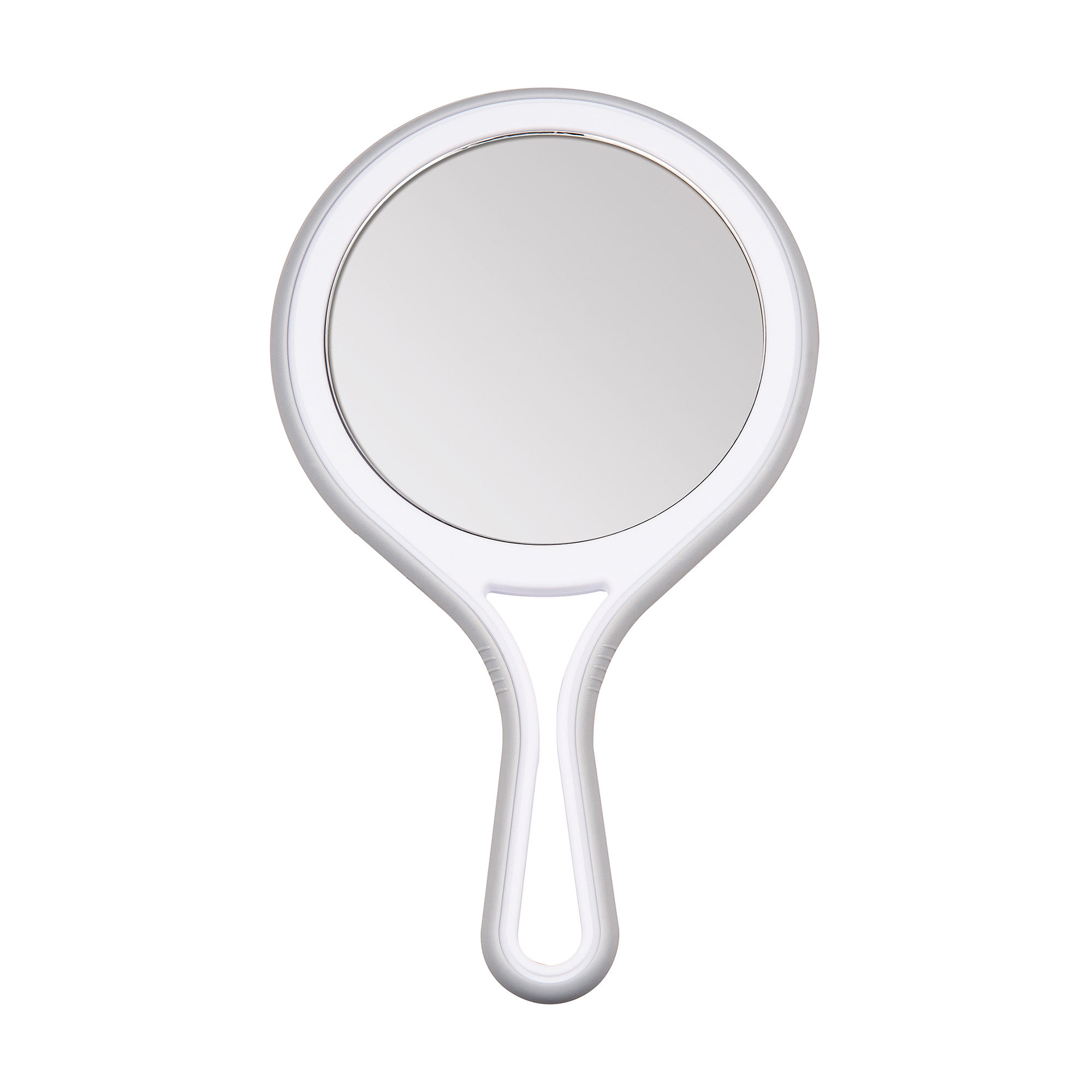 

Дзеркало Titania в рамi з ручкою, D12.5 см (1535)