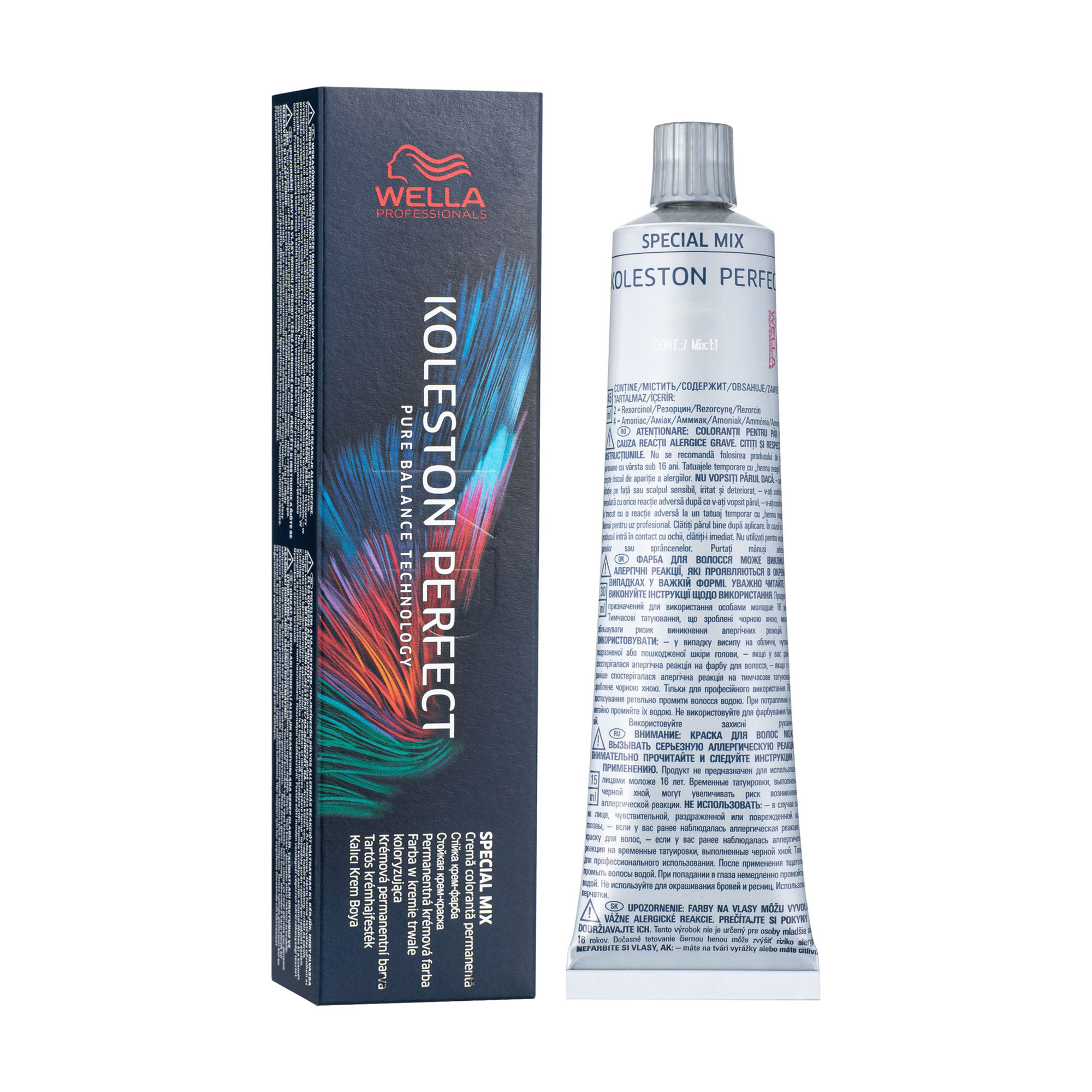 

Уцінка! Стійка крем-фарба для волосся Wella Professionals Koleston Perfect Special Mix 0/00 Чистий тон, 60 мл