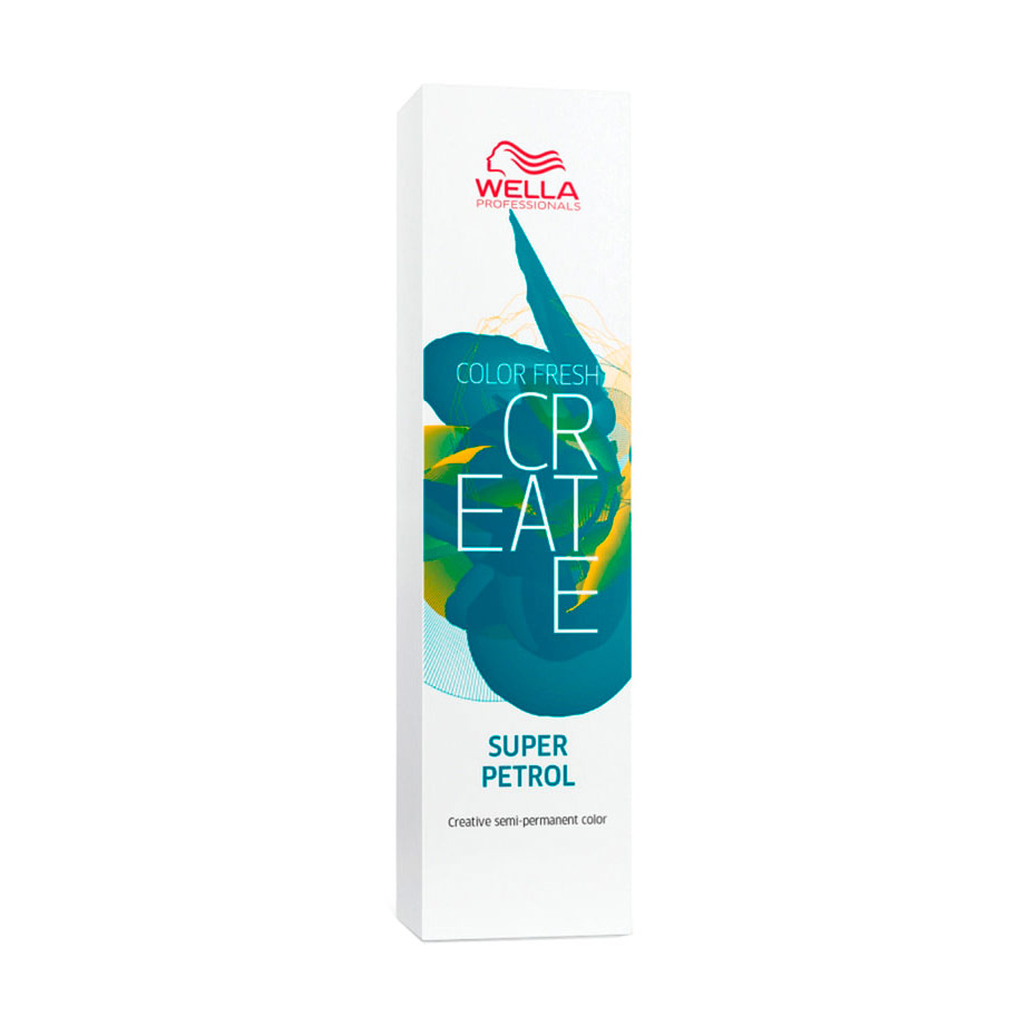 

Уцінка! Відтінкова фарба для волосся Wella Professionals Color Fresh Create для створення яскравих кольорових ефектів Super Petrol, 60 мл