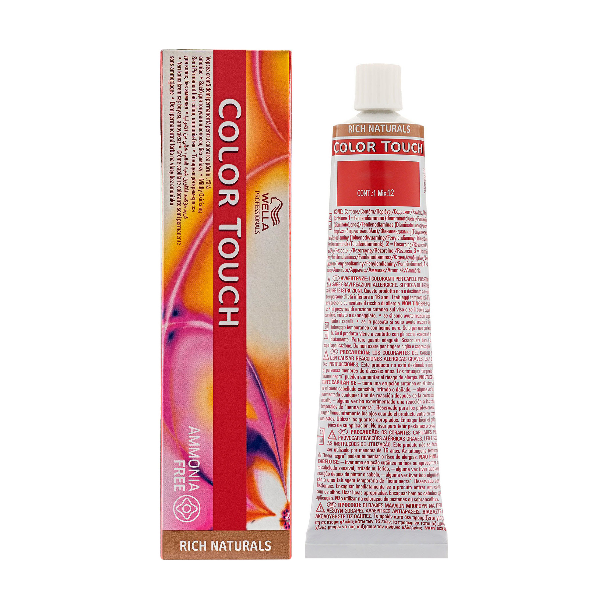 

Уцінка! Безаміачна тонувальна крем-фарба для волосся Wella Professionals Color Touch Rich Naturals 8/38, 60 мл