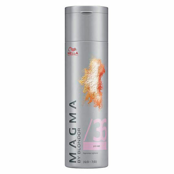 

Порошок для кольорового мелірування Wella Professionals Magma by Blondor /36 Gold Violet (6/0 - 7/0), 120 г
