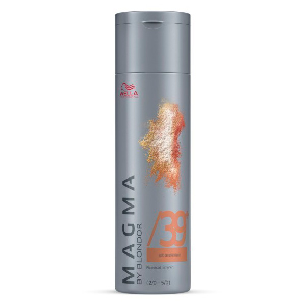 

Порошок для кольорового мелірування Wella Professionals Magma by Blondor /39+ Gold Cendre Dark (2/0 - 5/0), 120 г