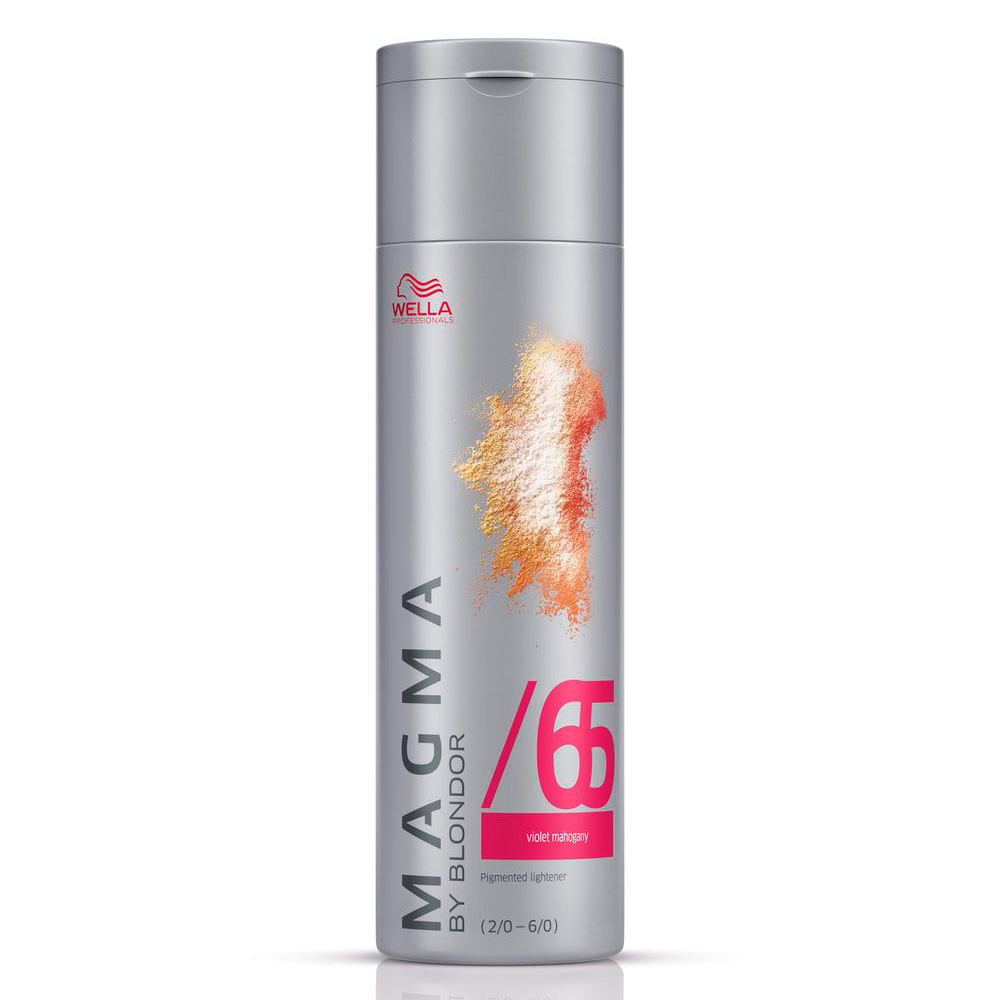 

Порошок для кольорового мелірування Wella Professionals Magma by Blondor /65 Violet Mahogany (2/0 - 6/0), 120 г