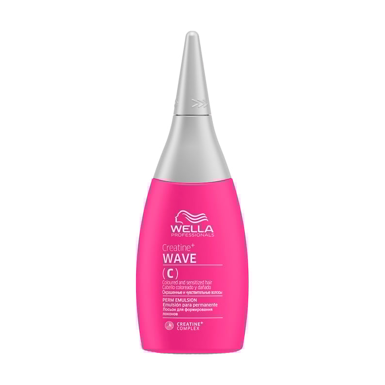 

Лосьйон для завивки фарбованого та чутливого волосся Wella Professionals Creatine+ Wave, 75 мл