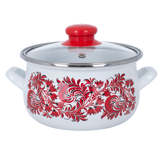 

Каструля INFINITY Red flowers (6л) 24см,6415016
