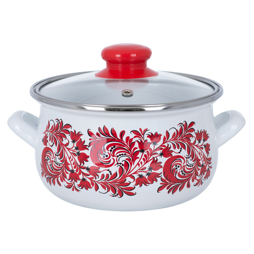 

Каструля INFINITY Red flowers (3.3л) 20см,6415014