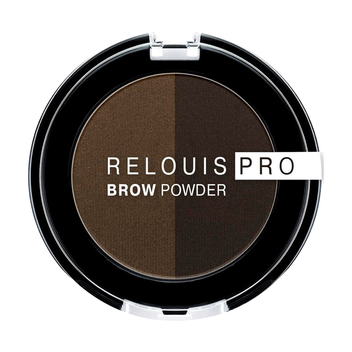 

Тіні для брів Relouis Pro Brow Powder 03 Dark Brown, 3 г