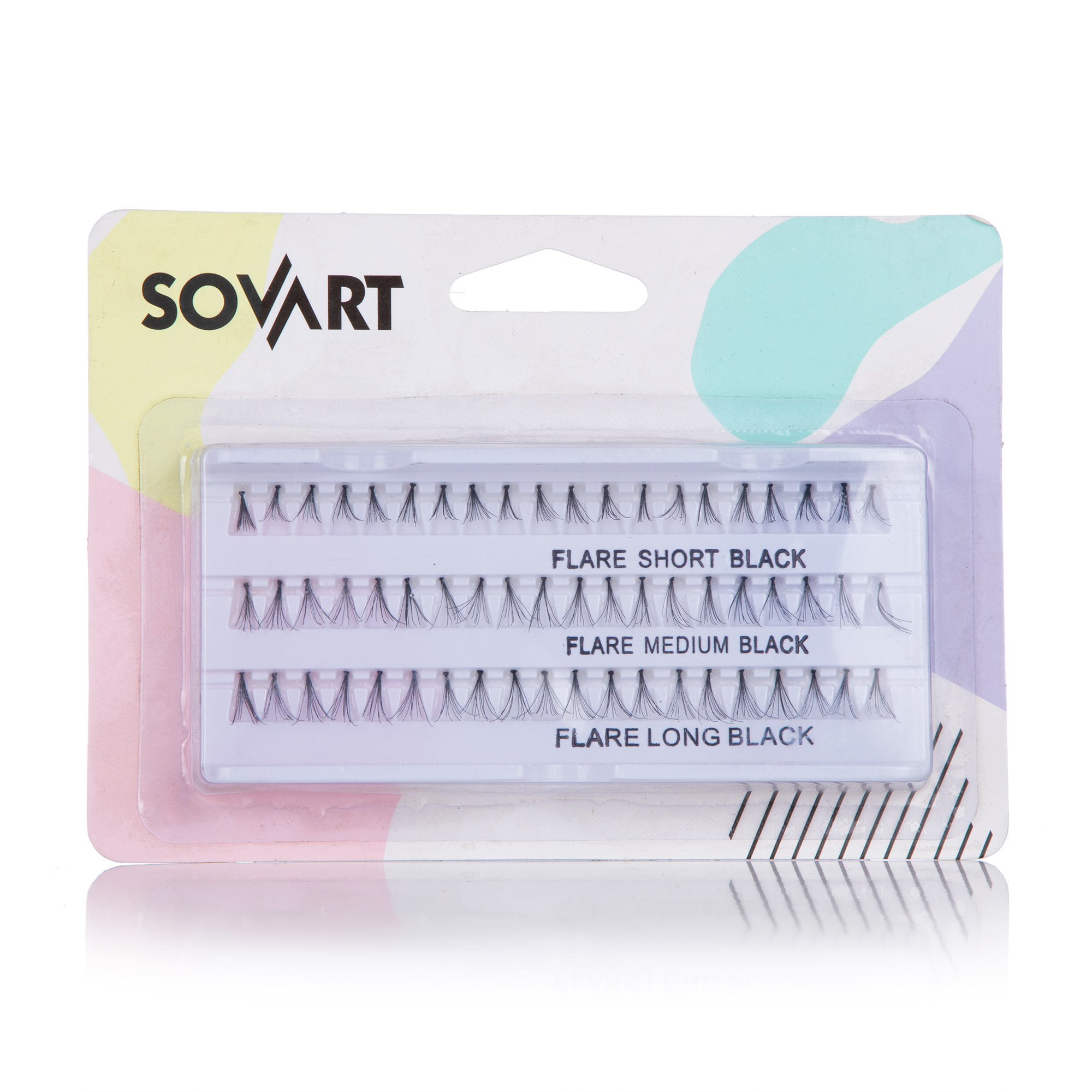 

Накладні вії Sovart (пучки)