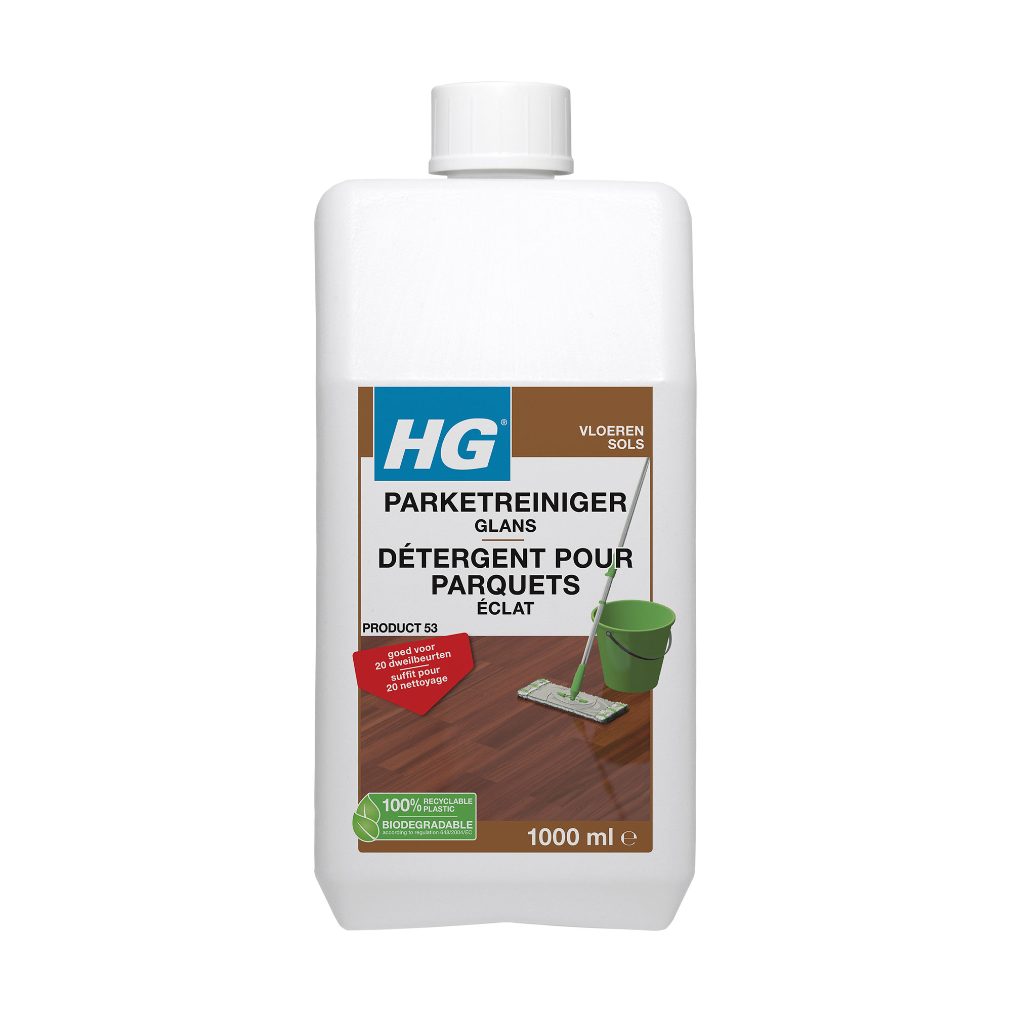 

Засіб для миття підлоги HG для паркету, 1 л