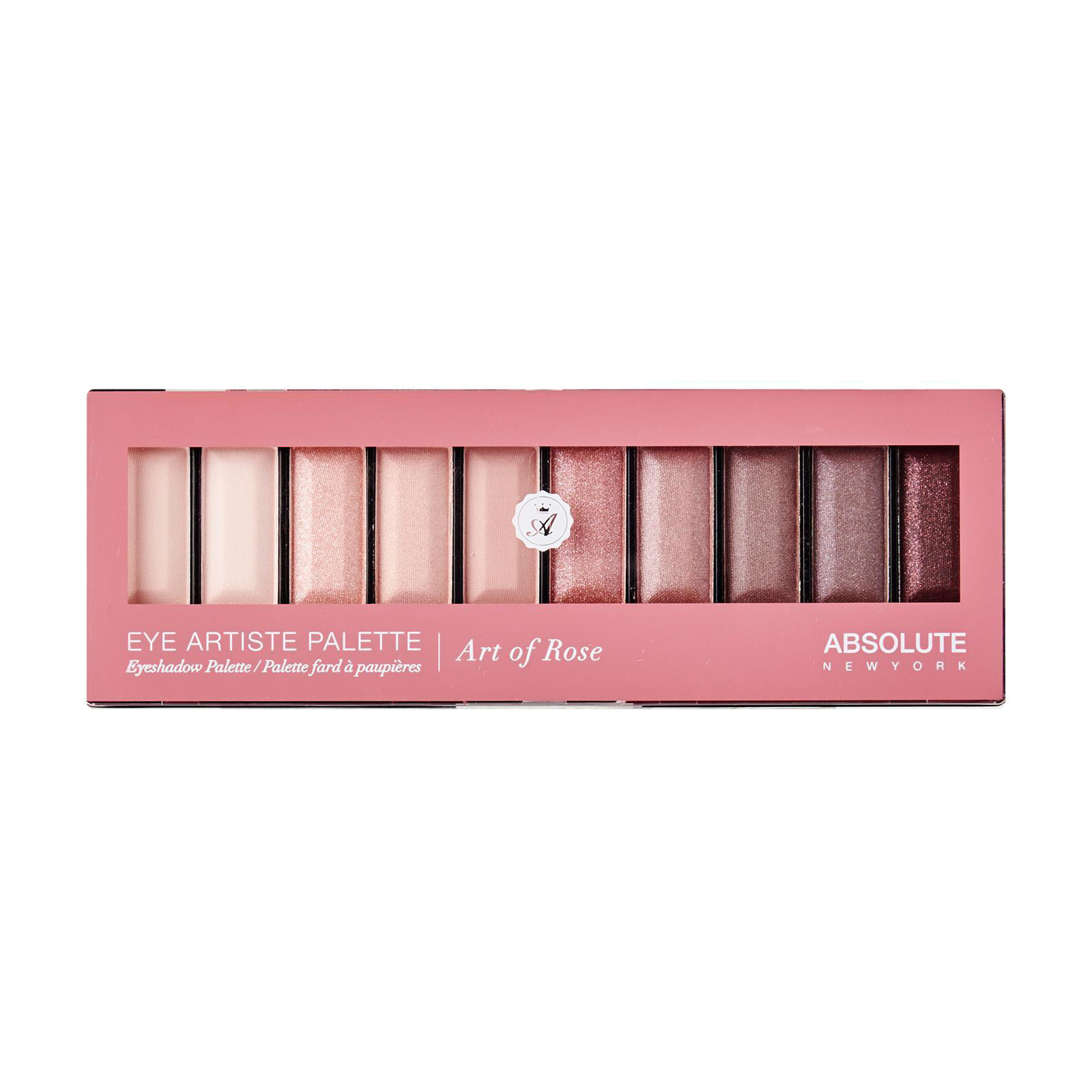

Палітра тіней Absolute Eye Artiste Palette 02 Art of Rose, 25 г