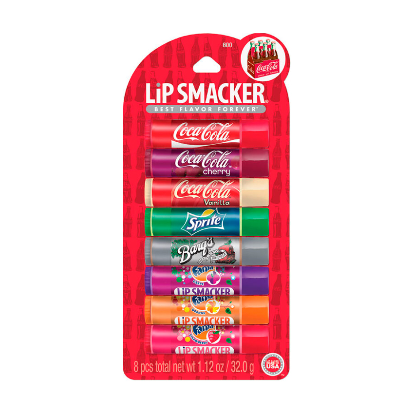 

Бальзам для губ Набір Lip Smacker Coca-Cola Lip Balm Party Pack 18 г